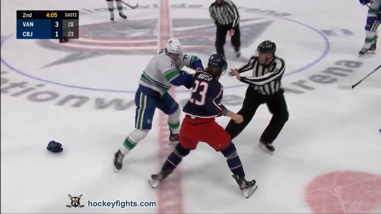 Zack MacEwen vs Stefan Matteau Mar 1, 2020