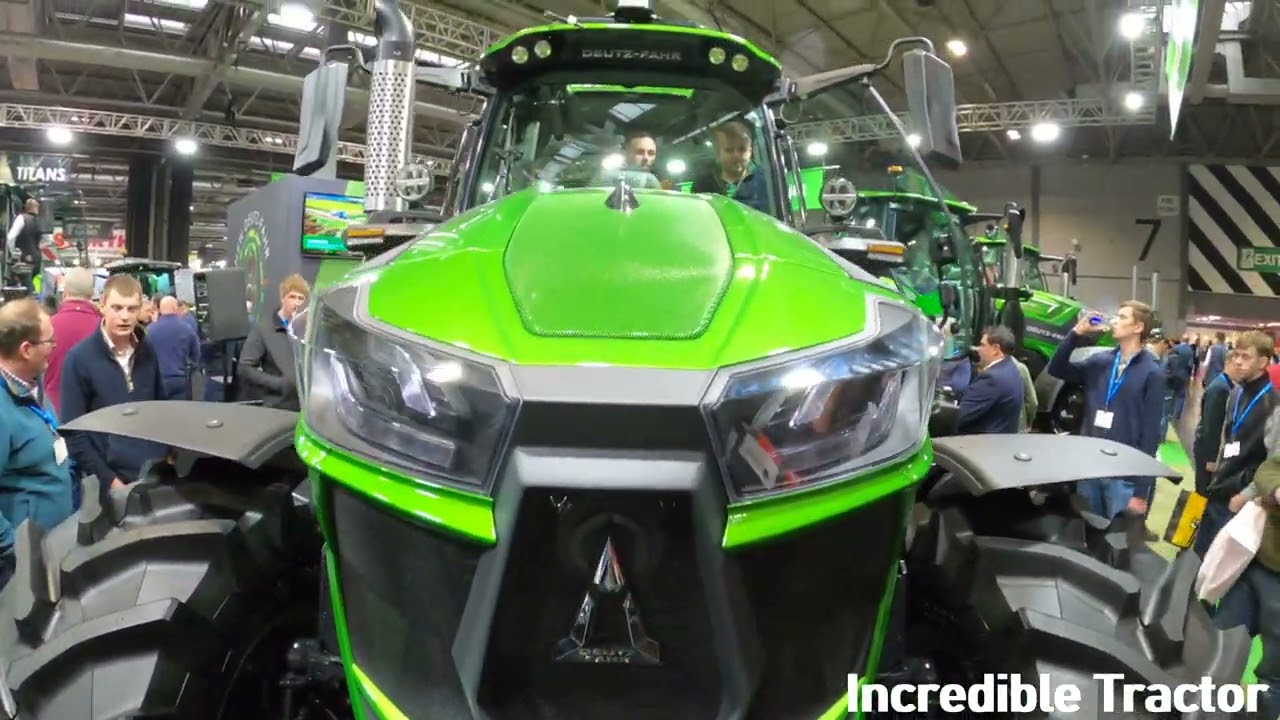 2026 Deutz-Fahr 6170 Warrior JAVA Green 6.1 Litre 6-Cyl Diesel Tractor (163 / 171HP) LAMMA Show 2026