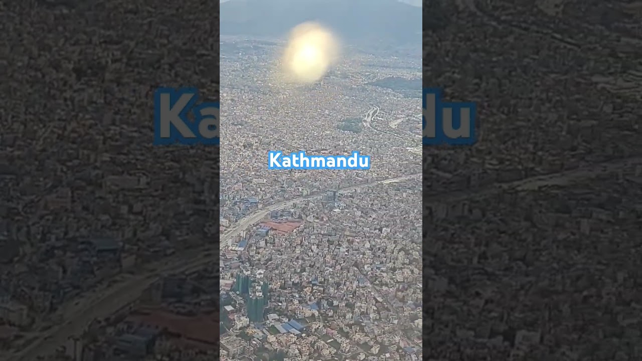 Kathmandu Nepal, Capital City of Nepal. Beautiful city of Nepal.Aerial View of Kathmandu