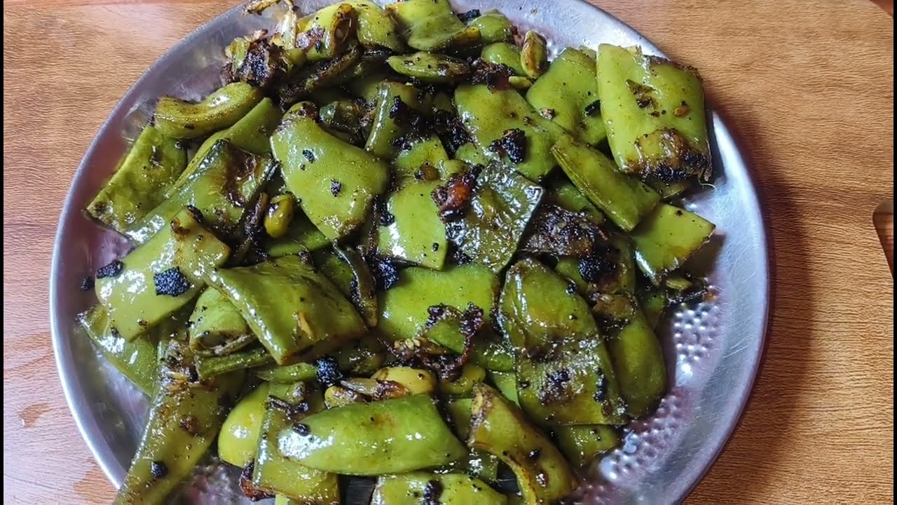 Sem ka bhujia | tasty | #viral #video #youtube 