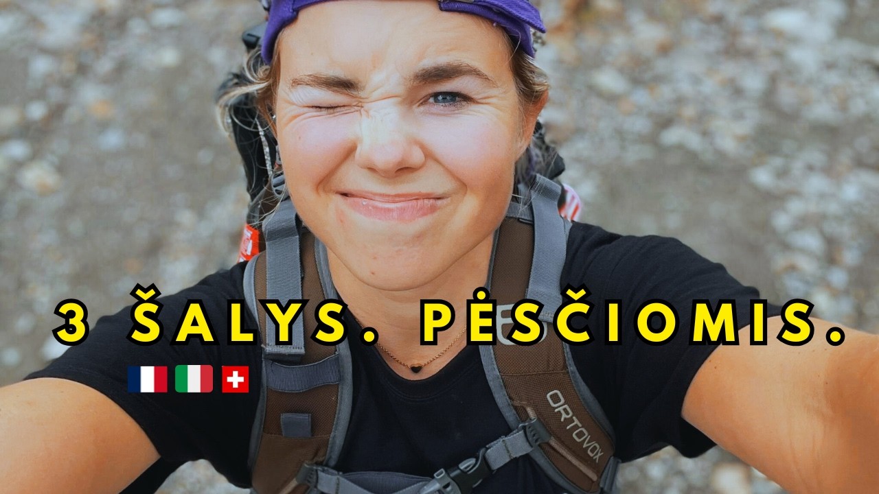 Išgyvenimas kalnuose: vanduo iš krioklio, kosminė panorama ir pirmosios viršūnės 