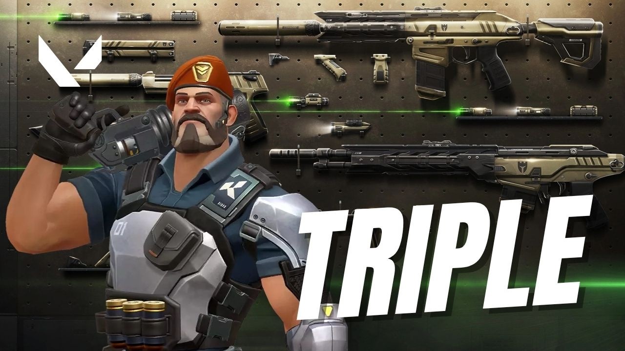 Brimstone ve Recon Phantom ile Triple Kill! VALORANT Dereceli