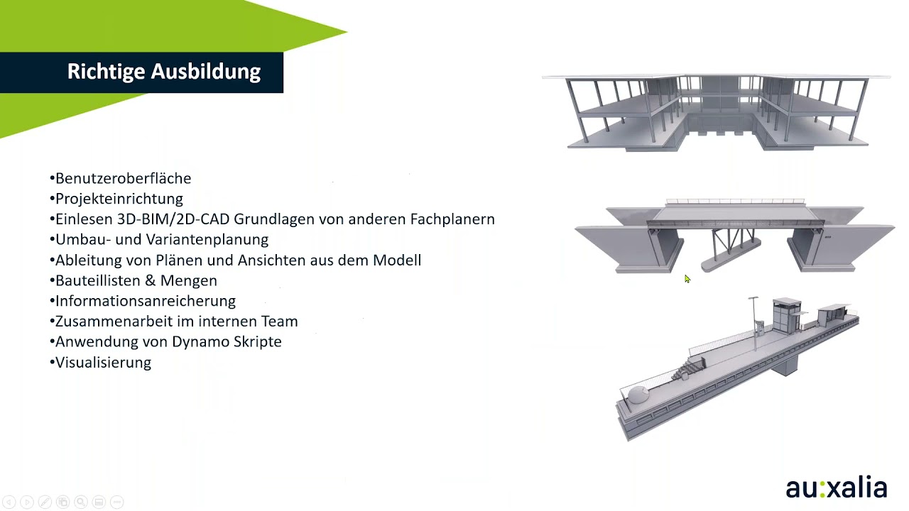 BIM-konforme Planung im Hochbau mit Autodesk Revit | auxalia Keynotes 2021