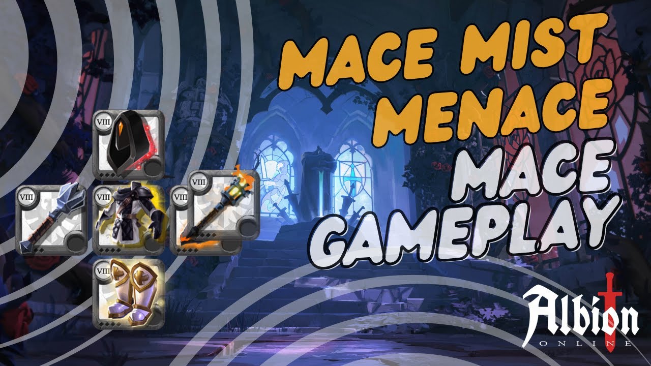 mists 1h mace albion/ top 1 eu 1h mace player mists on main weapon