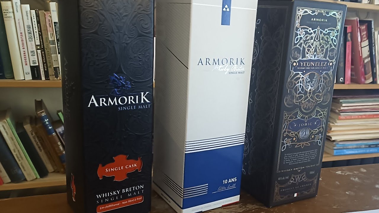 Armorik Again: 10 Year Old Single Malt Whisky Breton, Port Cask No. 8054,  Yeun Elez 