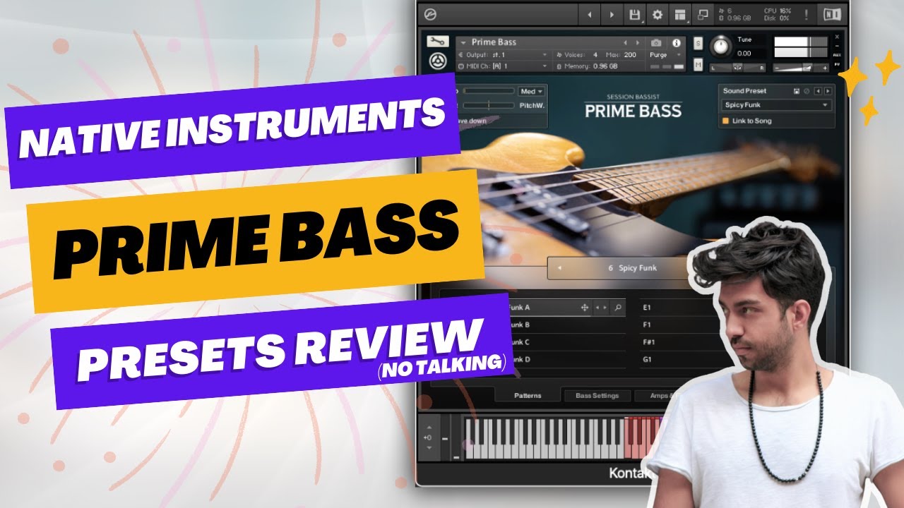 Native Instruments PRIME BASS Presets: in Action 🔊🔊