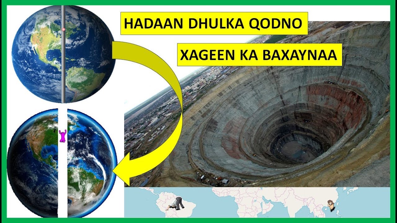 Hadaan dhulka qodno xageen kabaxaynaa | ?