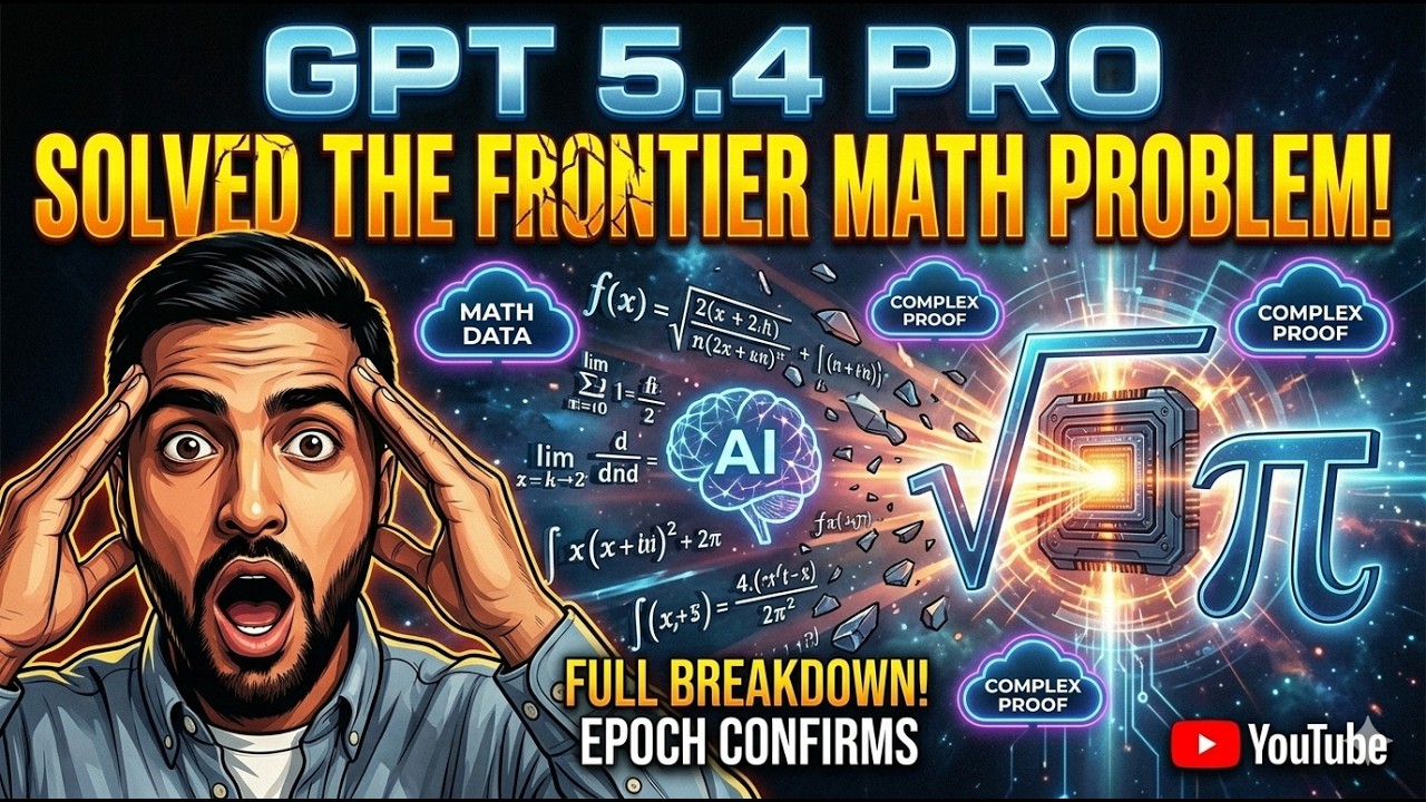 Epoch confirms GPT5.4 Pro solved a frontier math ope... &mdash; Full Breakdown