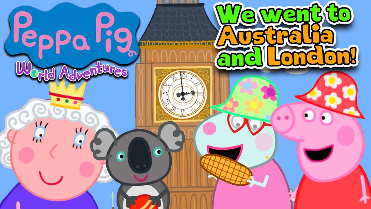 Peppa Pig World Adventures - We Met the QUEEN!!!