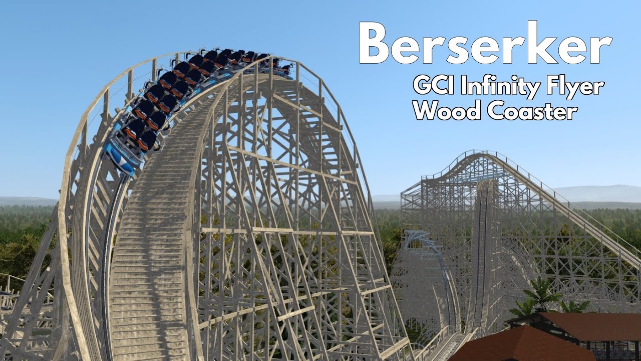 Berserker | GCI Infinity Flyer Wood Coaster | NoLimits 2