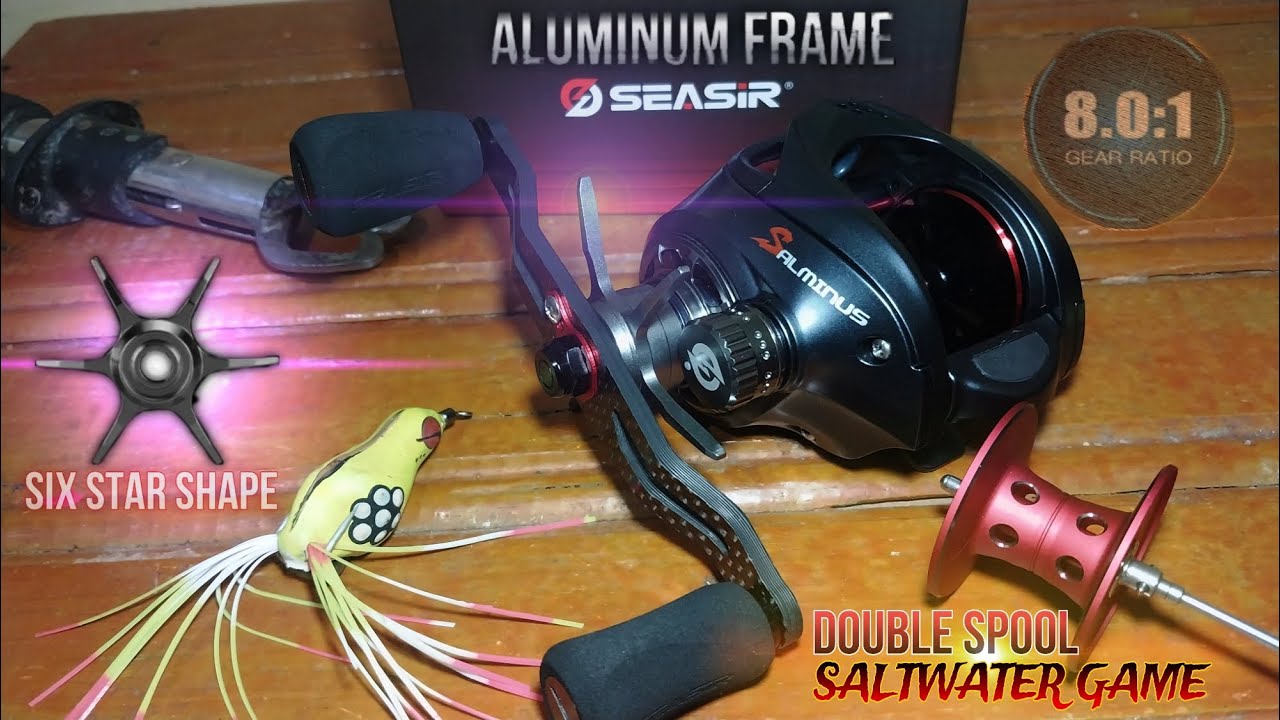 NEW RELEASE !!! FRAME METAL TERBARU DARI SEASIR SUDAH SALTWATER GAME┃┃ SEASIR SALMINUS