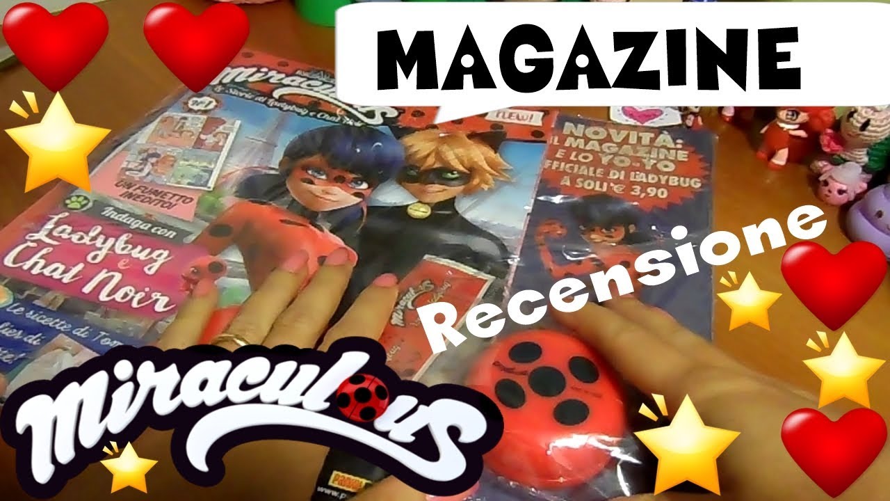 MIRACULOUS LADYBUG MAGAZINE PANINI #1 con YOYO - By Lara e Babou