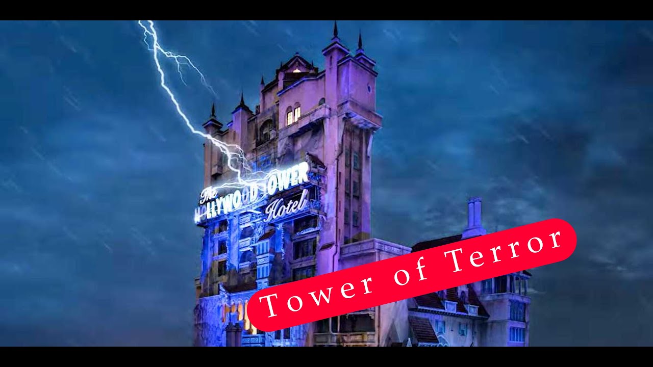 Disney's Hollywood Studios, Tower of Terror, Beauty and the Beast.