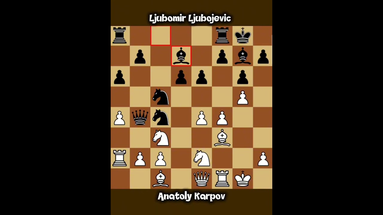 Anatoly Karpov vs Ljubomir Ljubojevic ◉ Bugojno 1978 | Classical Masterpiece