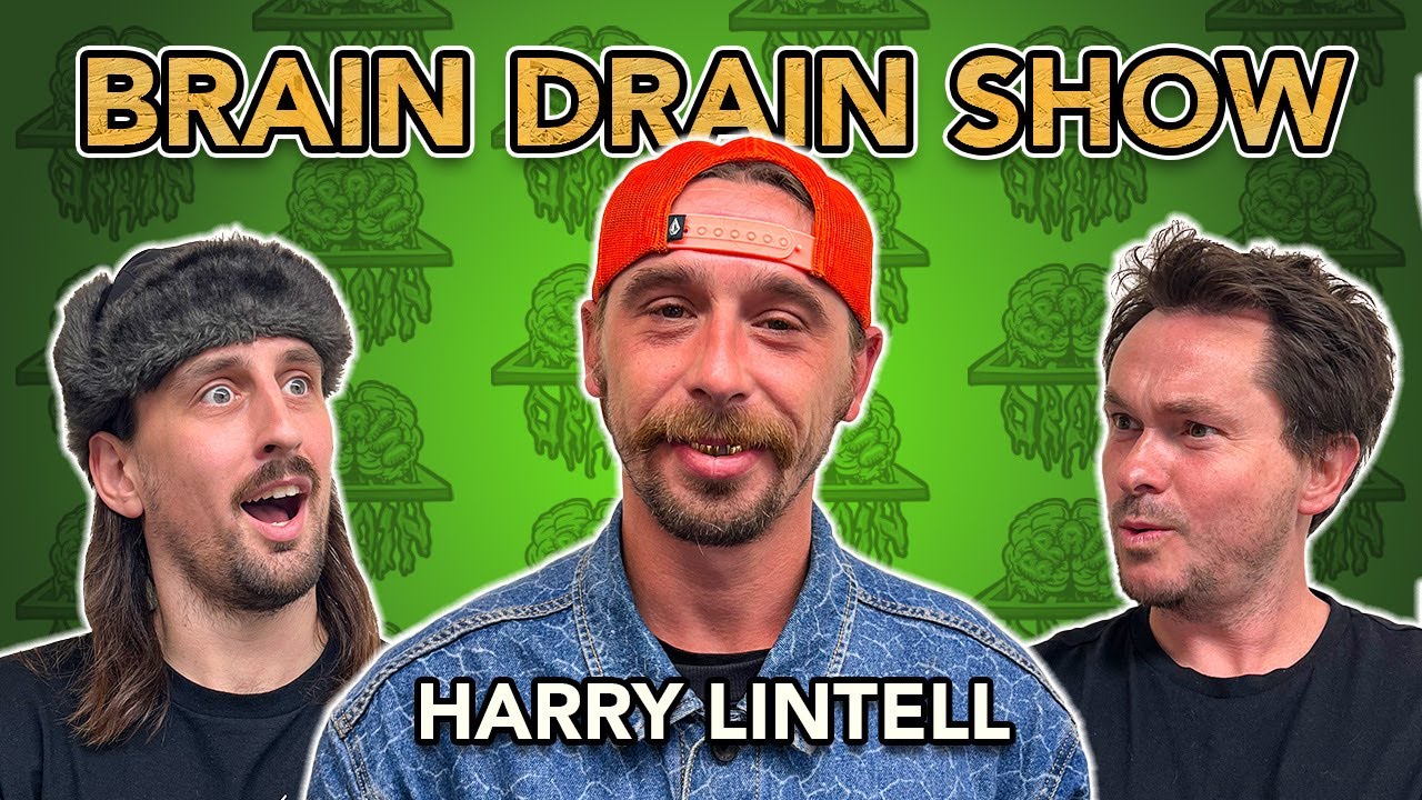 Harry Lintell turns PRO for Real Skateboards, Turbo Island & DLX | Brain Drain Show #39