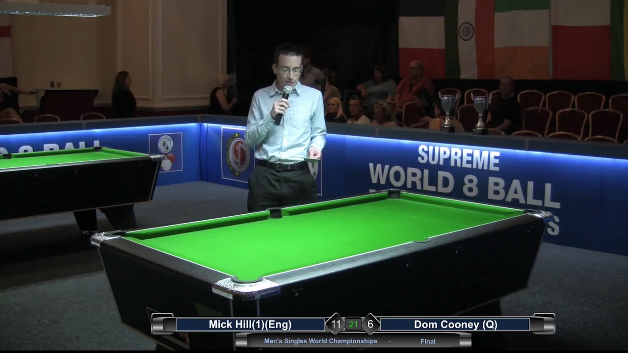 2019 Men's Singles World Championship - FInal - Mick Hill (1)(Eng) v Dom Cooney (Q)