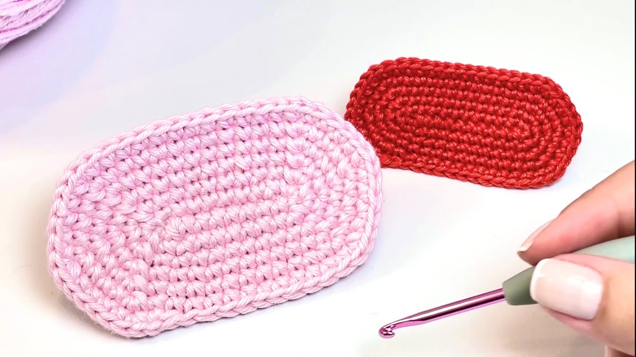 Como Fazer Base Oval Perfeita em Pontos Baixos para Amigurumis