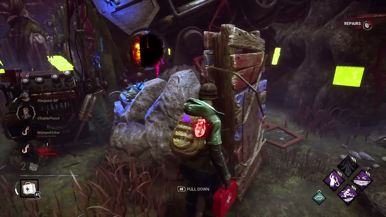 Bird lady needs her eyes back... | Dead by daylight