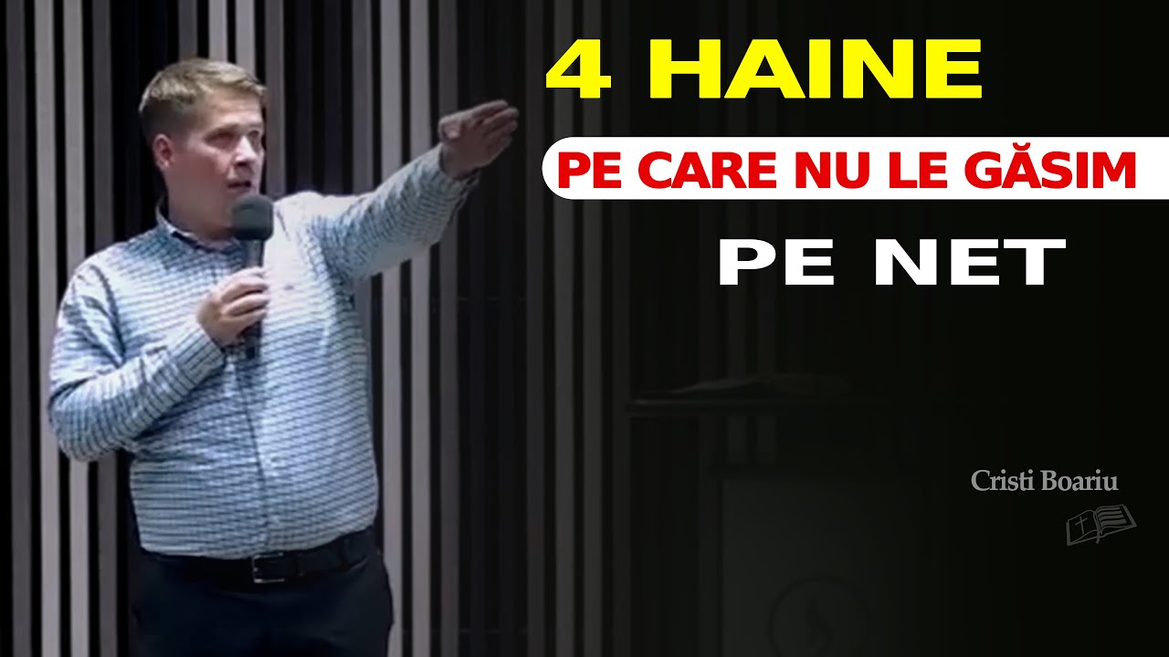 4 haine pe care NU le GĂSIM pe net // Cristi Boariu