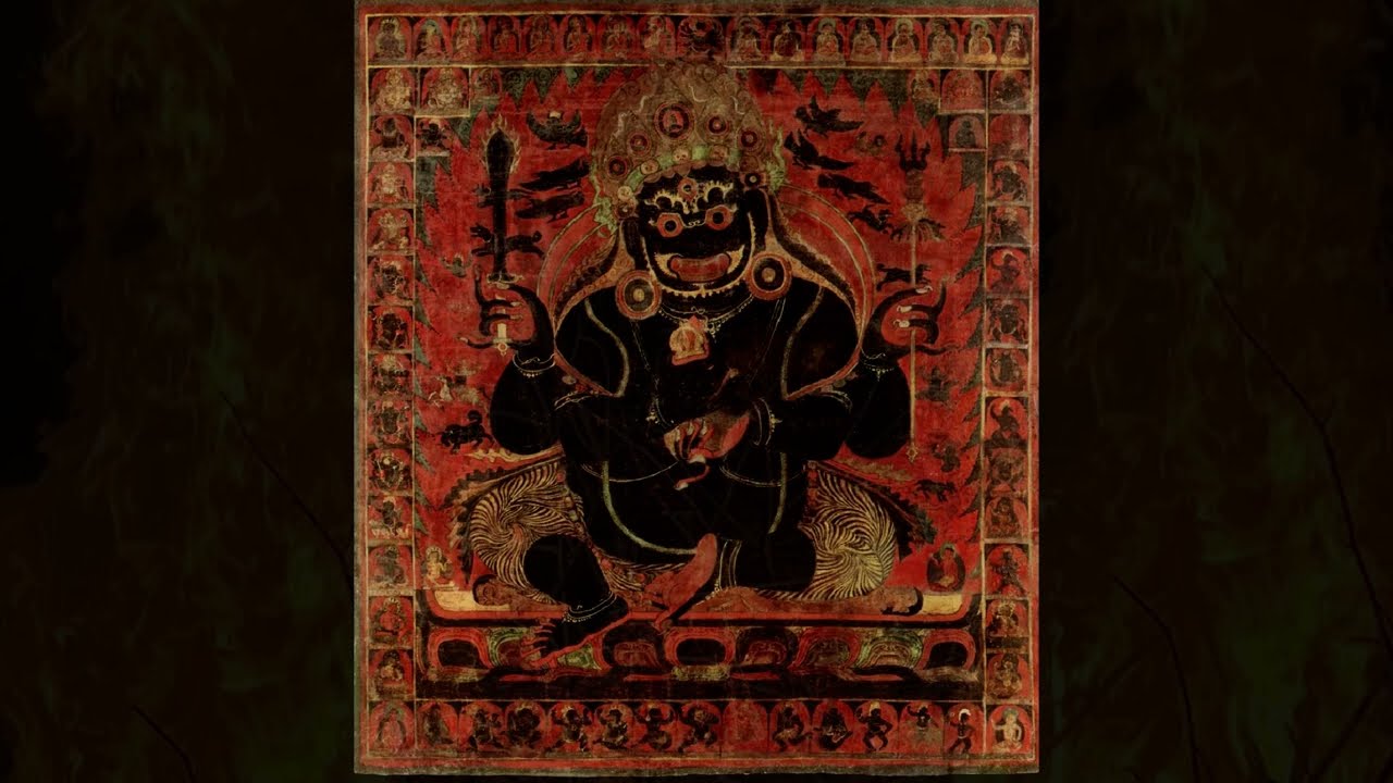 Four-Armed Mahakala Mantra for Removing Obstacles, Annihilating Fears, and Increasing Prosperity