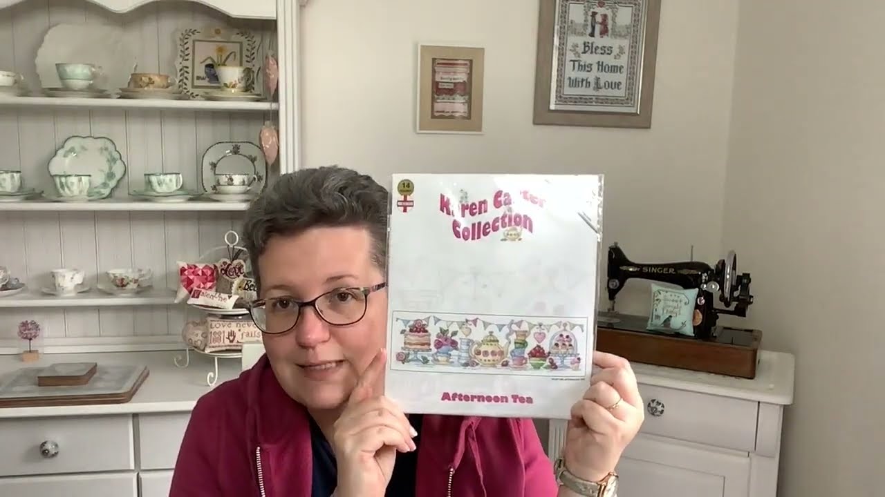 Flosstube #43 - chatting Zweigart linen and spotlight Spring/Easter patterns