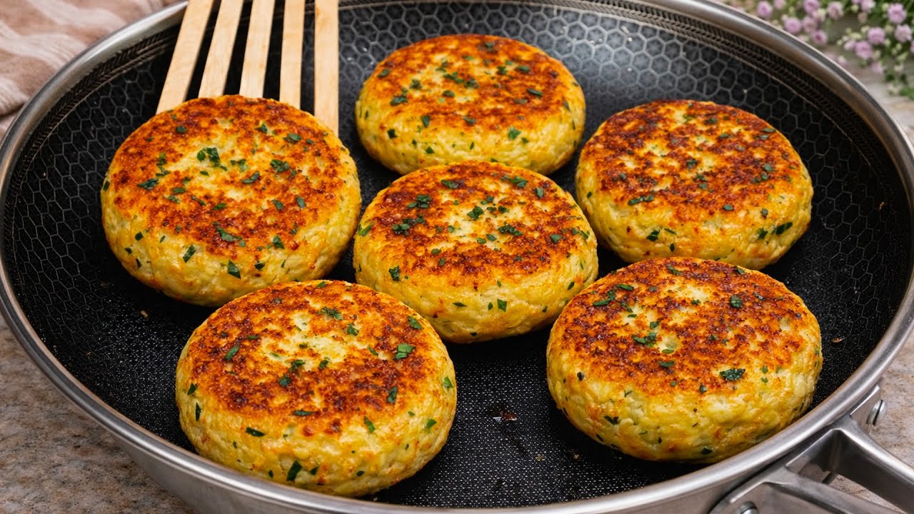 Simply mix egg and potatoes! This dish will impress everyone instantly!