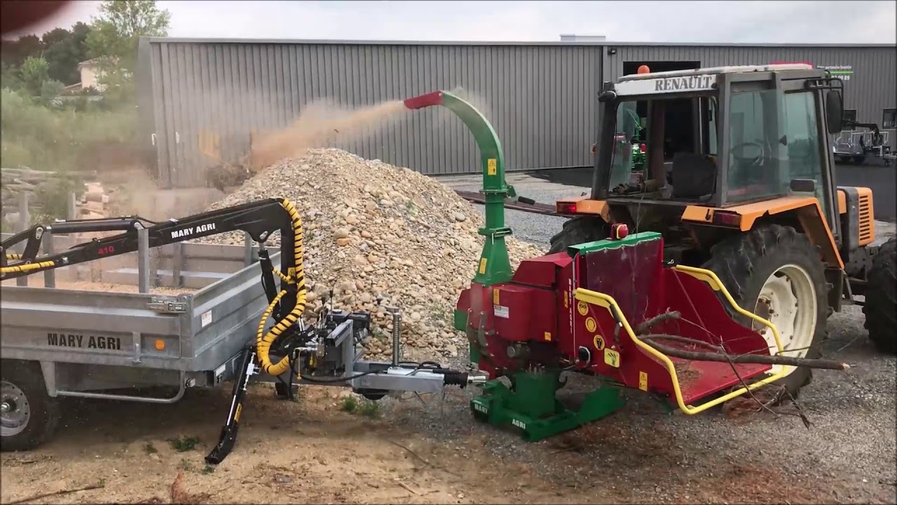 Broyeur de branches 175mm Mary Agri avec BONUS ...