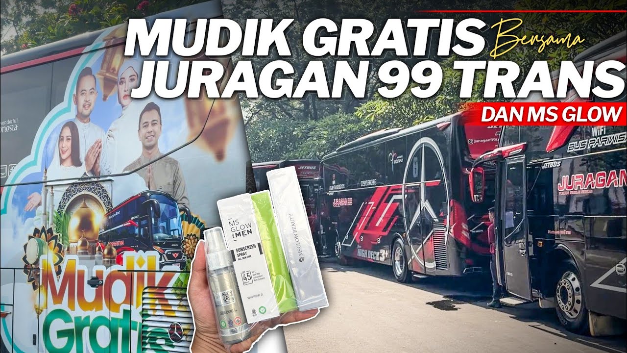 NAIK JURAGAN99 JAKARTA - SOLO || MUDIK GRATIS JURAGAN 99 & MS GLOW