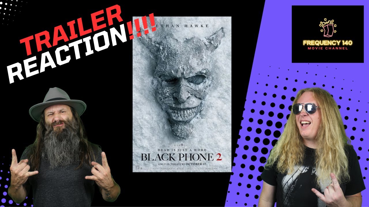 Black Phone 2 Trailer Reaction!!!!