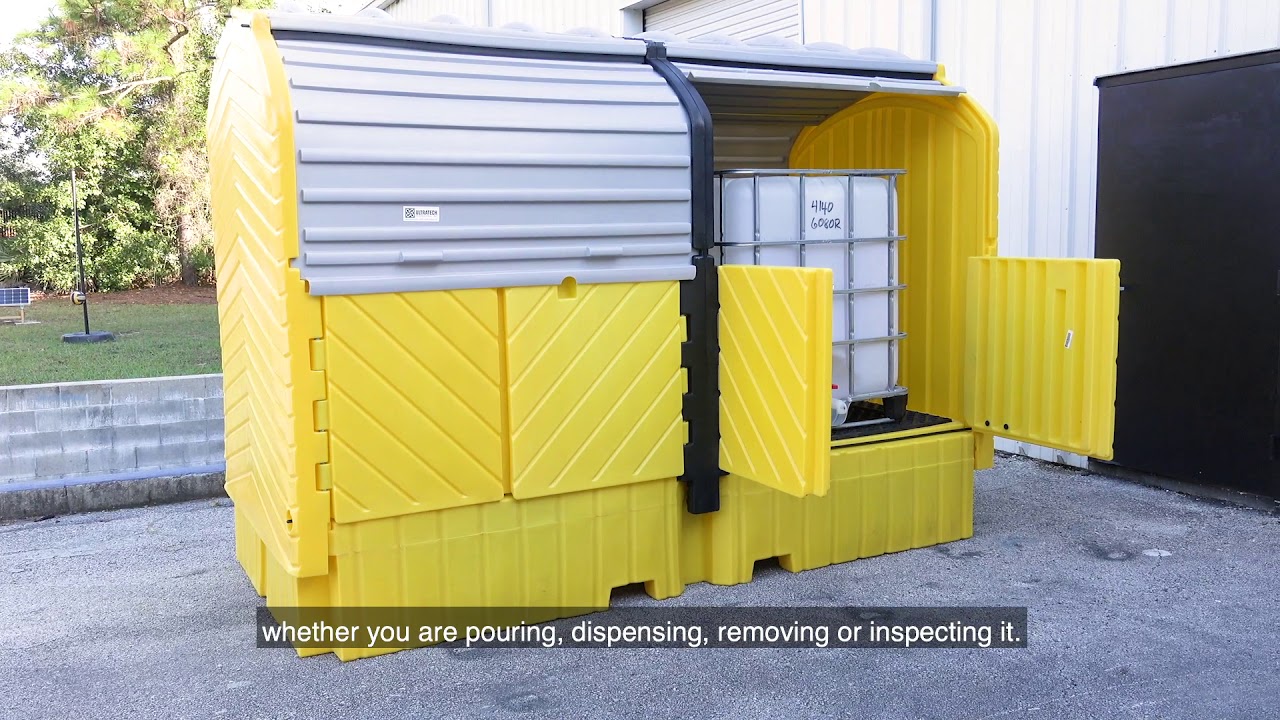 Outdoor Spill Containment for IBCs
