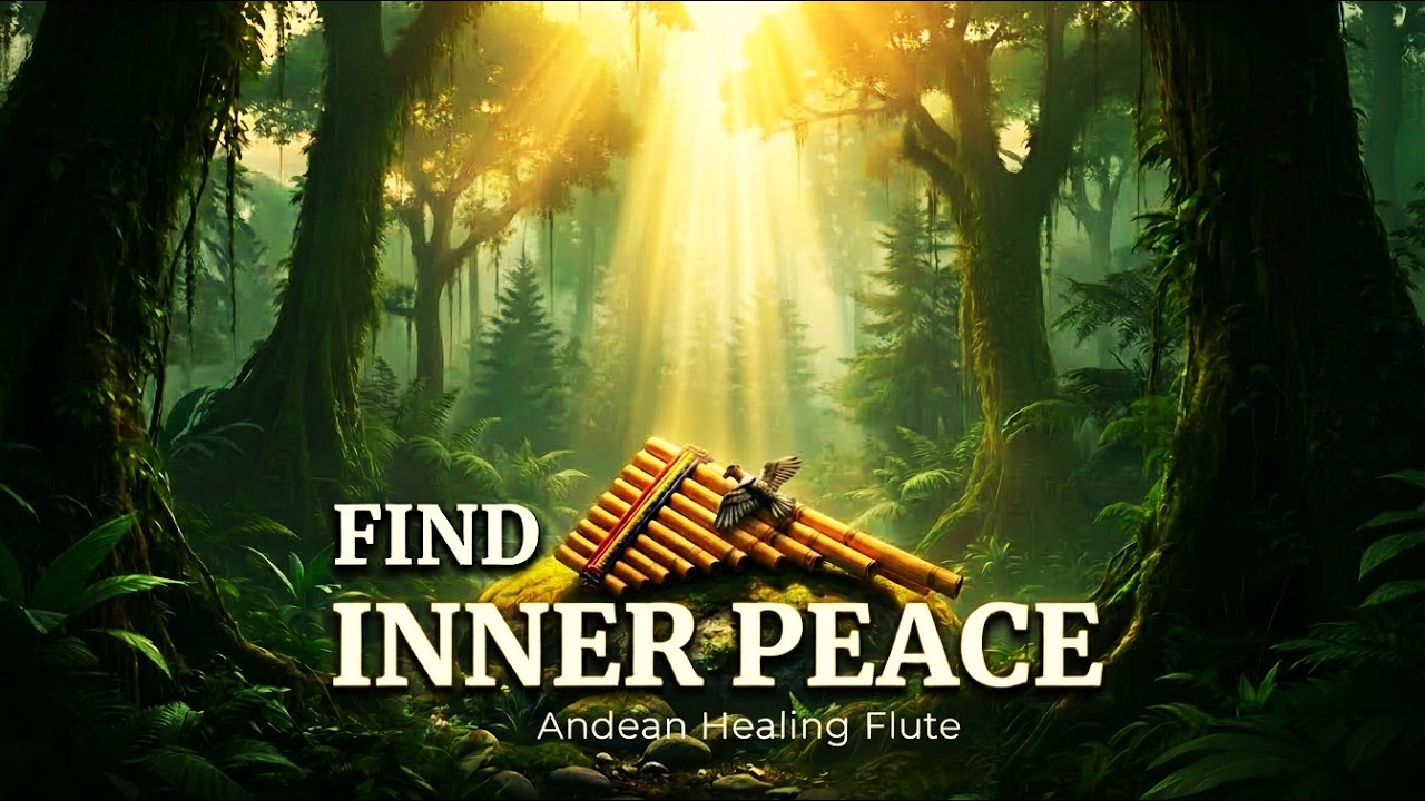 Release Stress & Tension || Gentle Andean Pan Flute Music 432Hz
