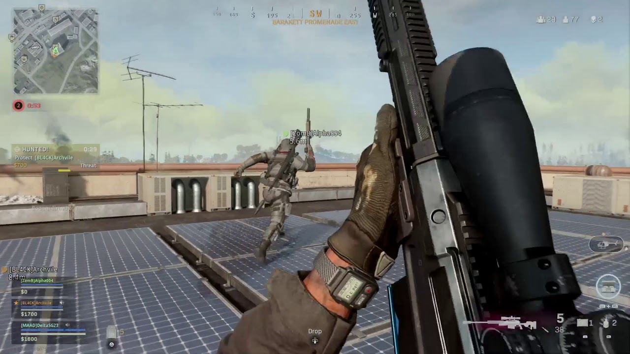 CoD Warzone My longest sniper kills-623m