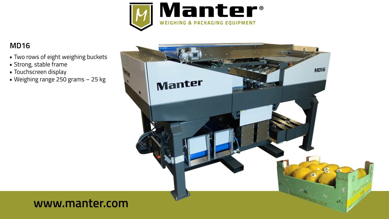 MD16 Combination Weigher with lemons
