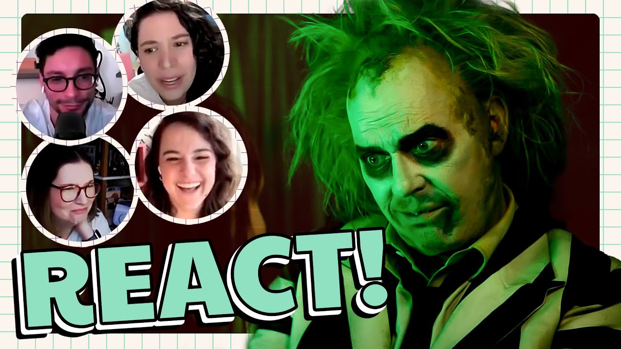 BEETLEJUICE BEETLEJUICE - TRAILER COMPLETO + REACT E PRIMEIRAS IMPRESSÕES