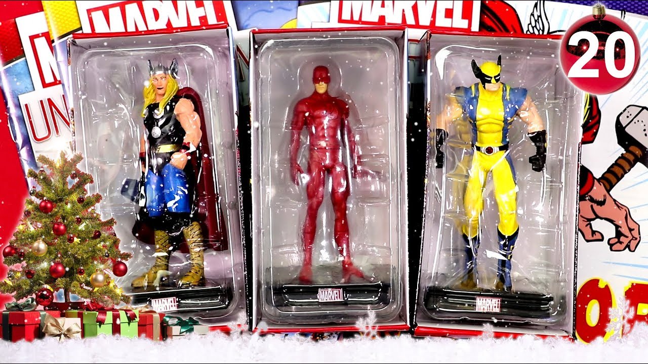 Marvel FIGUREN KOLLEKTION Thor, Wolverine, Daredevil