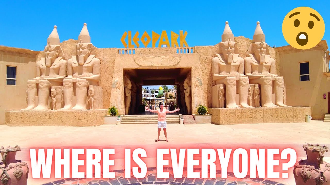 Я посетил пустой аквапарк в Египте! - Где все?