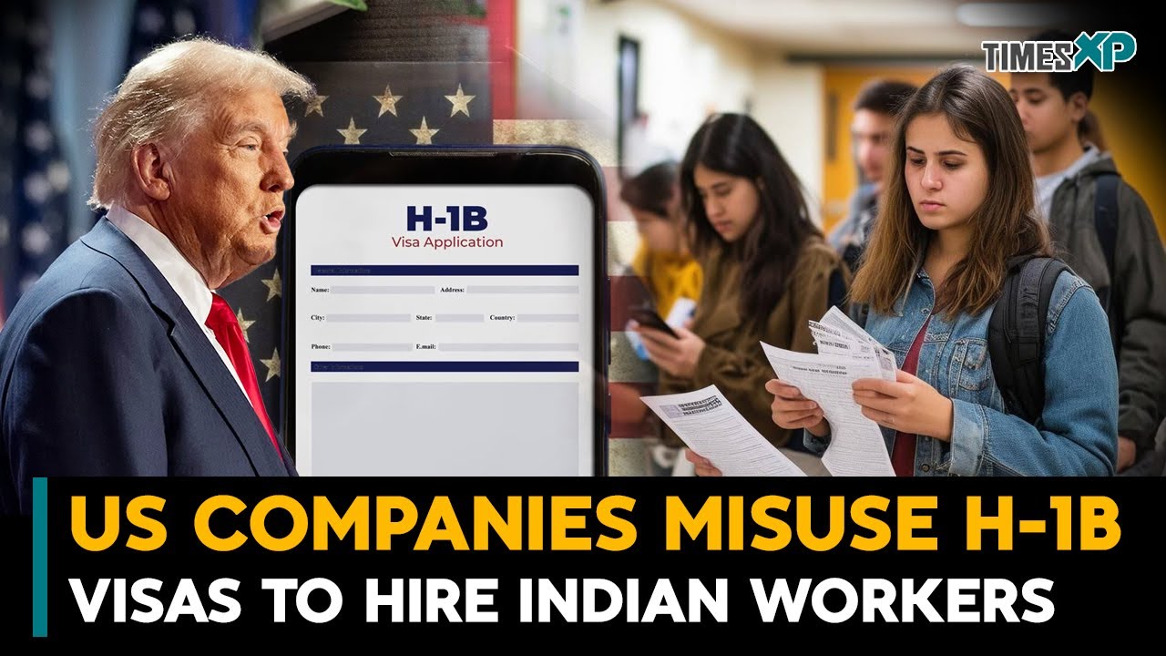 US companies misuse H-1B visas to hire Indian workers