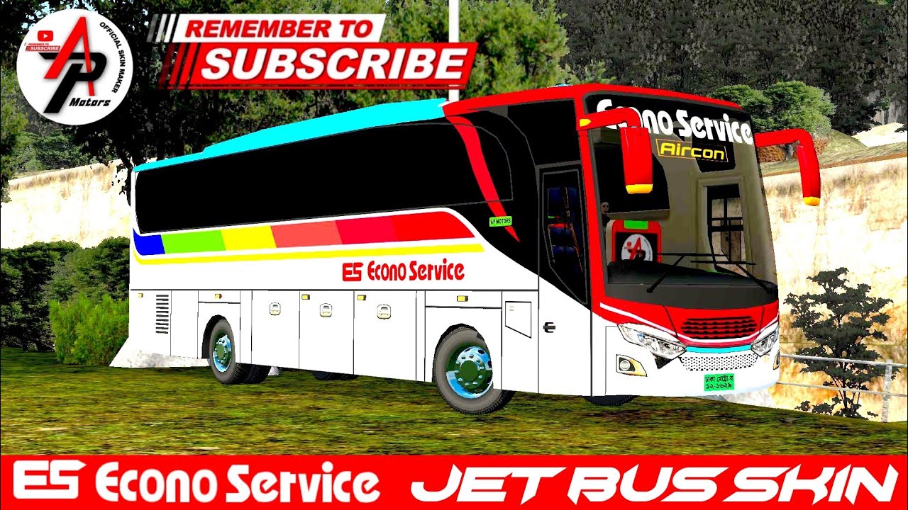 আসসালামুআলাইকুম রিলিজ হয়ে‌গেল ECONO SERVICE ইকোন সার্ভিস জেট বাসস্কিন লিংক ডিসক্রিপশন বক্সেদেউয়া আছে