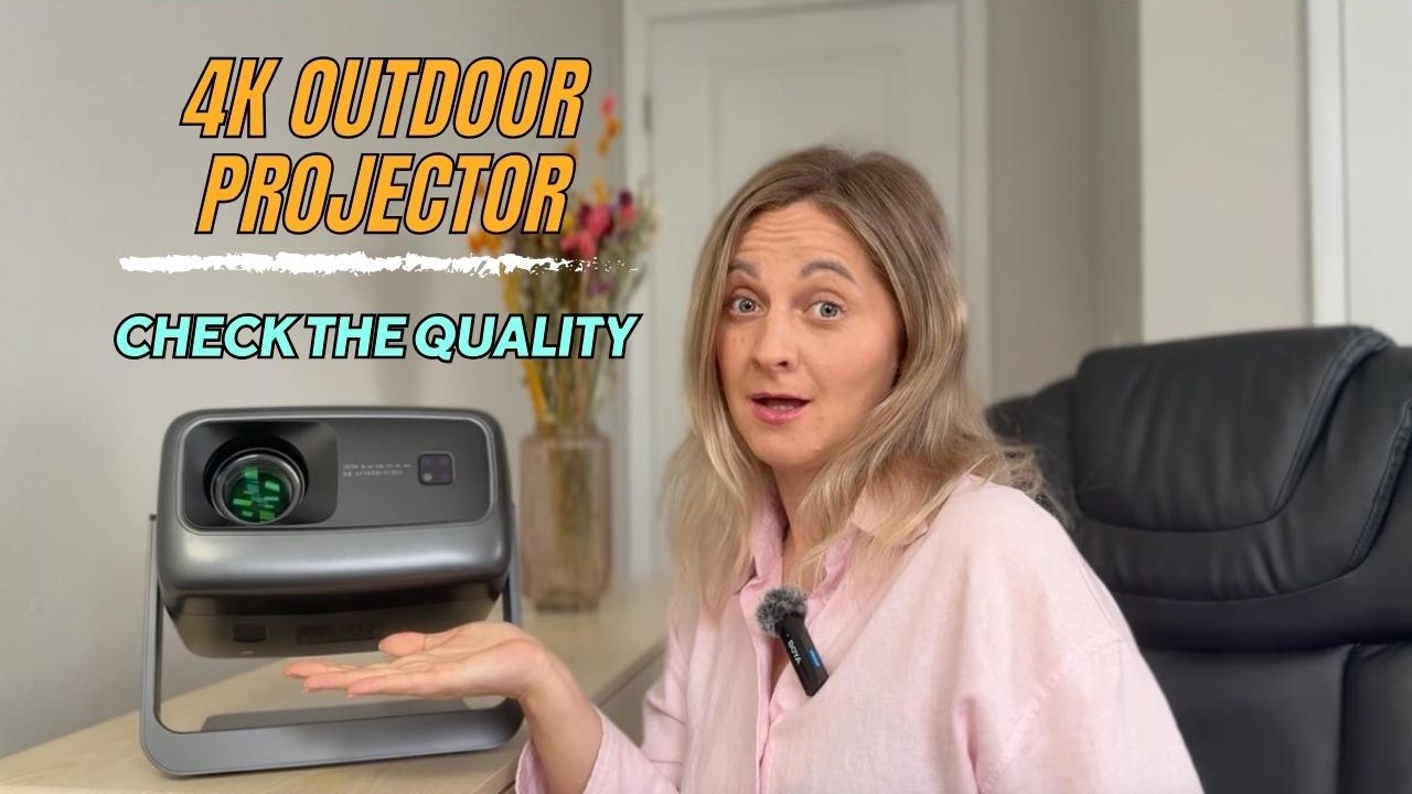 Goiaey 4K Outdoor/Indoor Projector - Best? Portable? Check The Quality