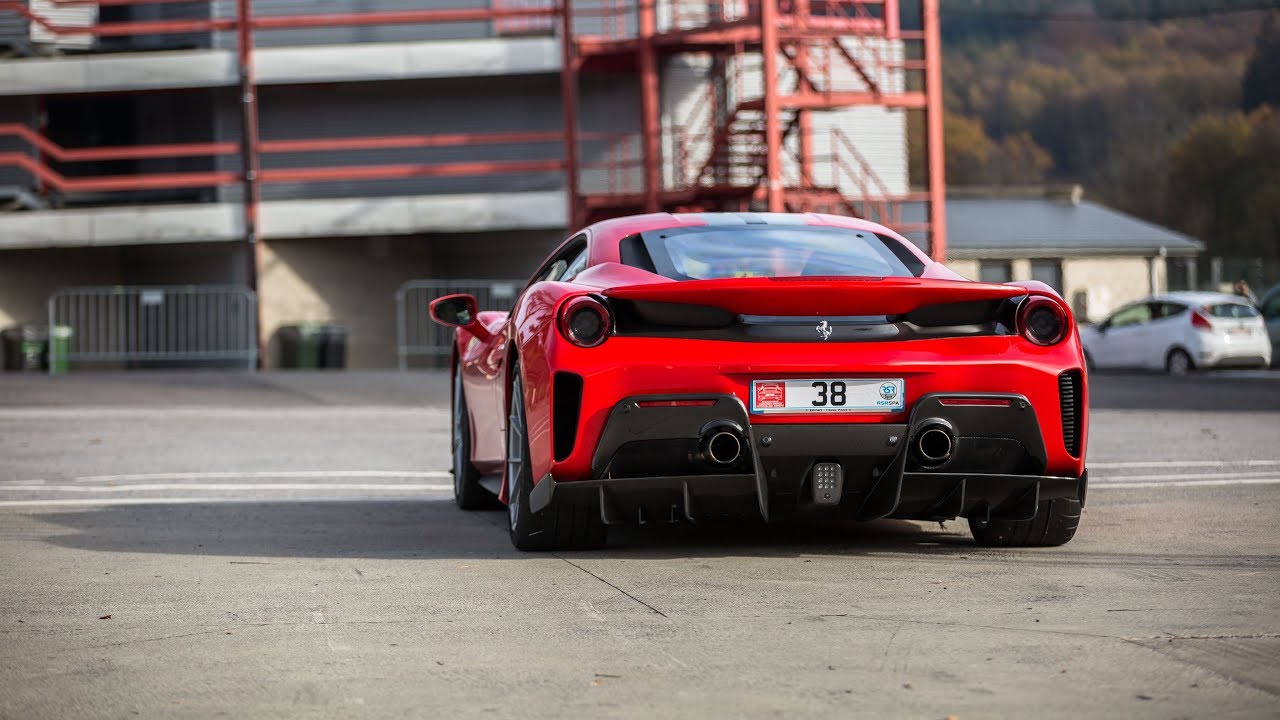 Ferrari 488 Pista Going FLATOUT on Spa-Francorchamps !