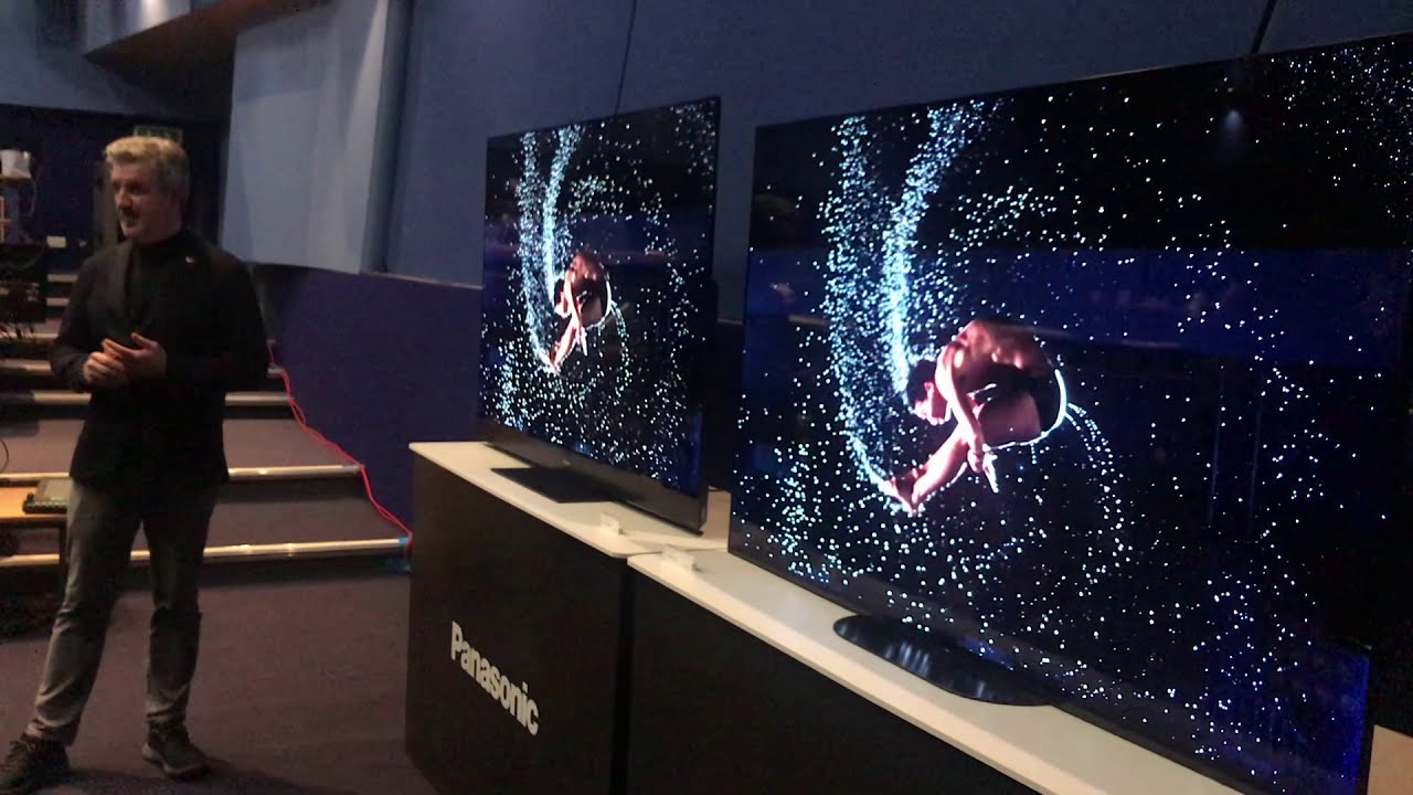 Panasonic demonstrates Dolby Vision IQ & Filmmaker Mode w/ Intelligent Sensing