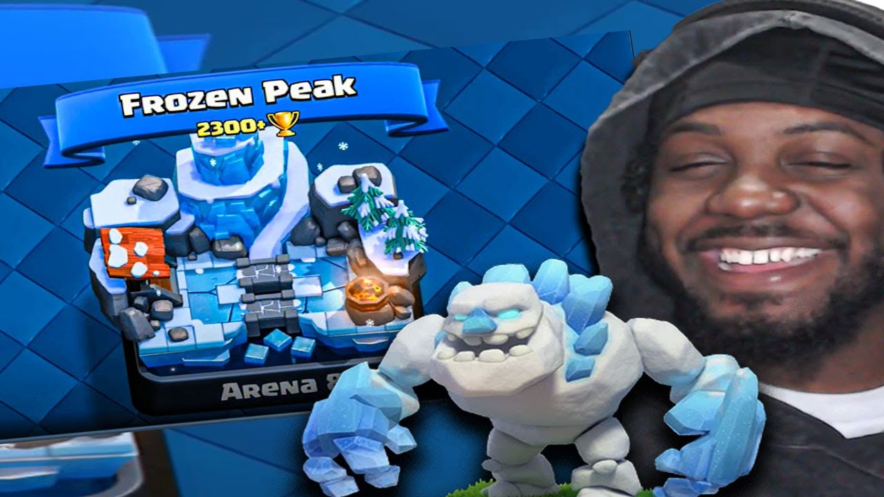 Reaching Frozen Peak for the FIRST TIME! (Clash Royale)
