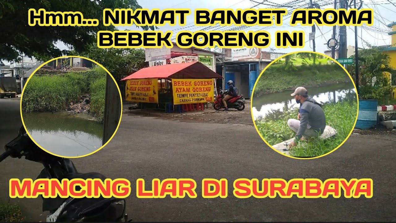 Mancing liar Menjelang Sore di Kota Surabaya | Daily Vlog