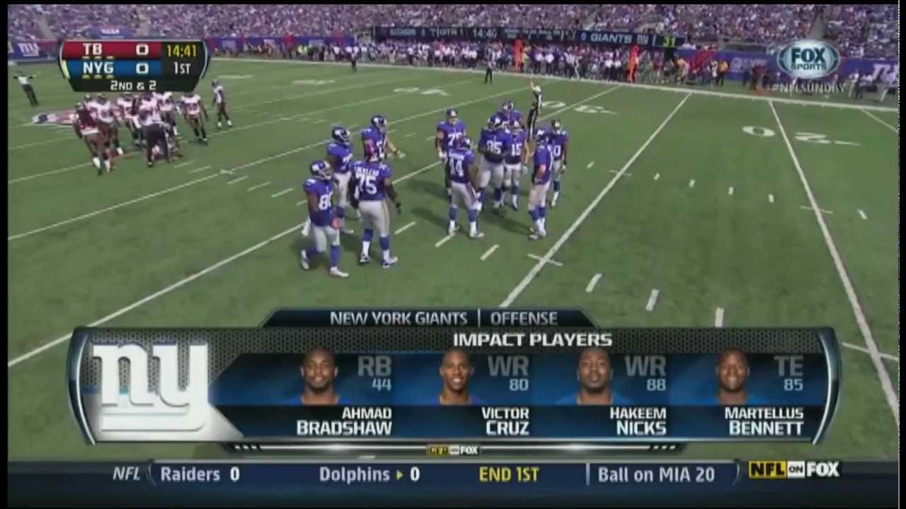Hakeem Nicks 2012 Highlights