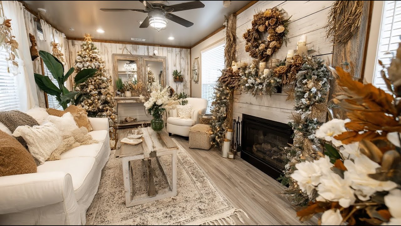 Stylish Fall & Holiday Home Decor Ideas: From Rustic Farmhouse Walls to Modern Small Interiors