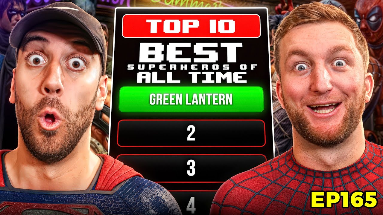 Top 10 SUPERHEROES Of All Time