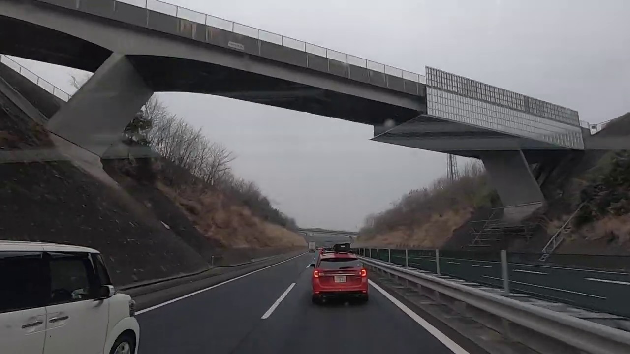 【ドラたび】沼田IC～関越自動車道～大泉IC Numata IC - Kanetsu Highway Ohizumi IC 2020.02.16