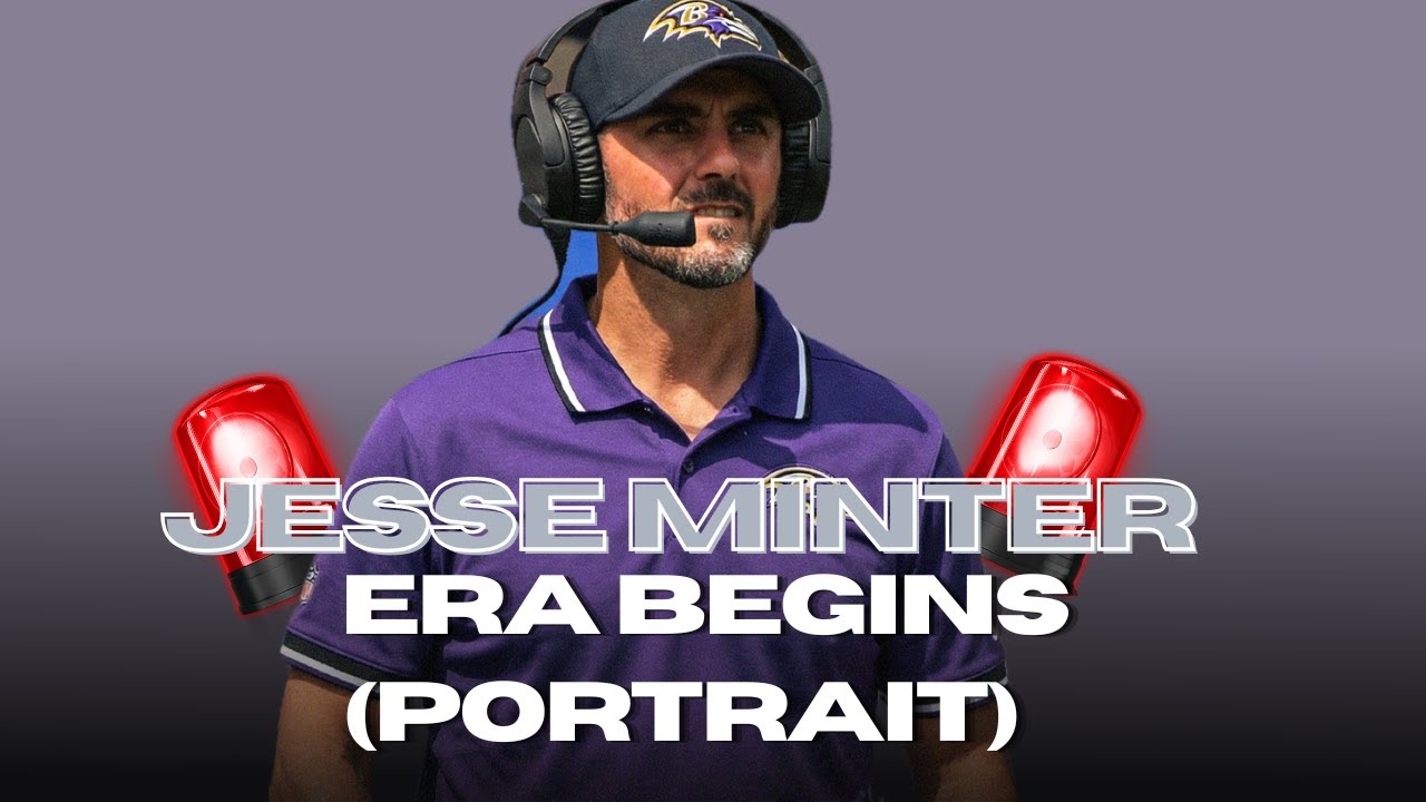 New Ravens Era Begins Jesse Minter (Portrait)