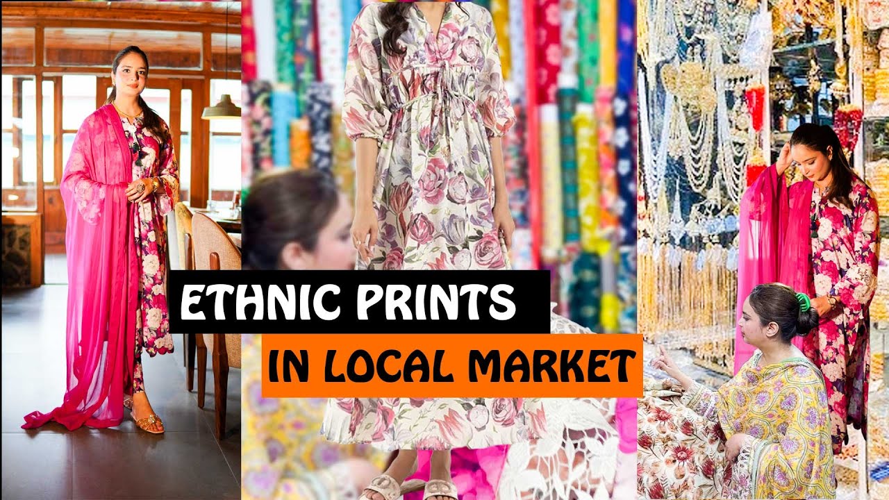 Summer Dress Design Ideas| Ethnic Prints in local Market Tailor Hunt In Commercial Market Rawalpindi