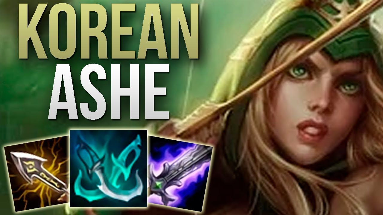 KOREAN CHALLENGER SHOWS YOU HOW TO PLAY ASHE | CHALLENGER ASHE ADC GAMEPLAY | Patch 9.19 S9